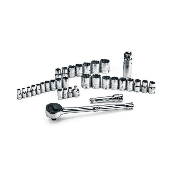 33Pc SAE/Mm Socket Set